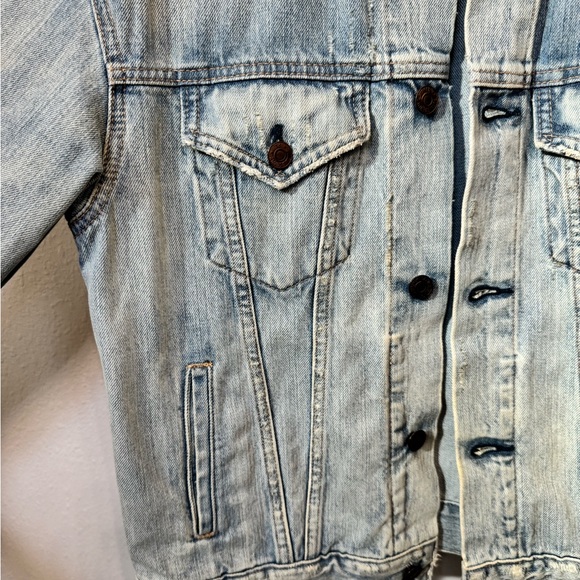 Denim & Supply by Ralph Lauren. Vintage wash cropped jean jacket. Size M - Picture 6 of 6